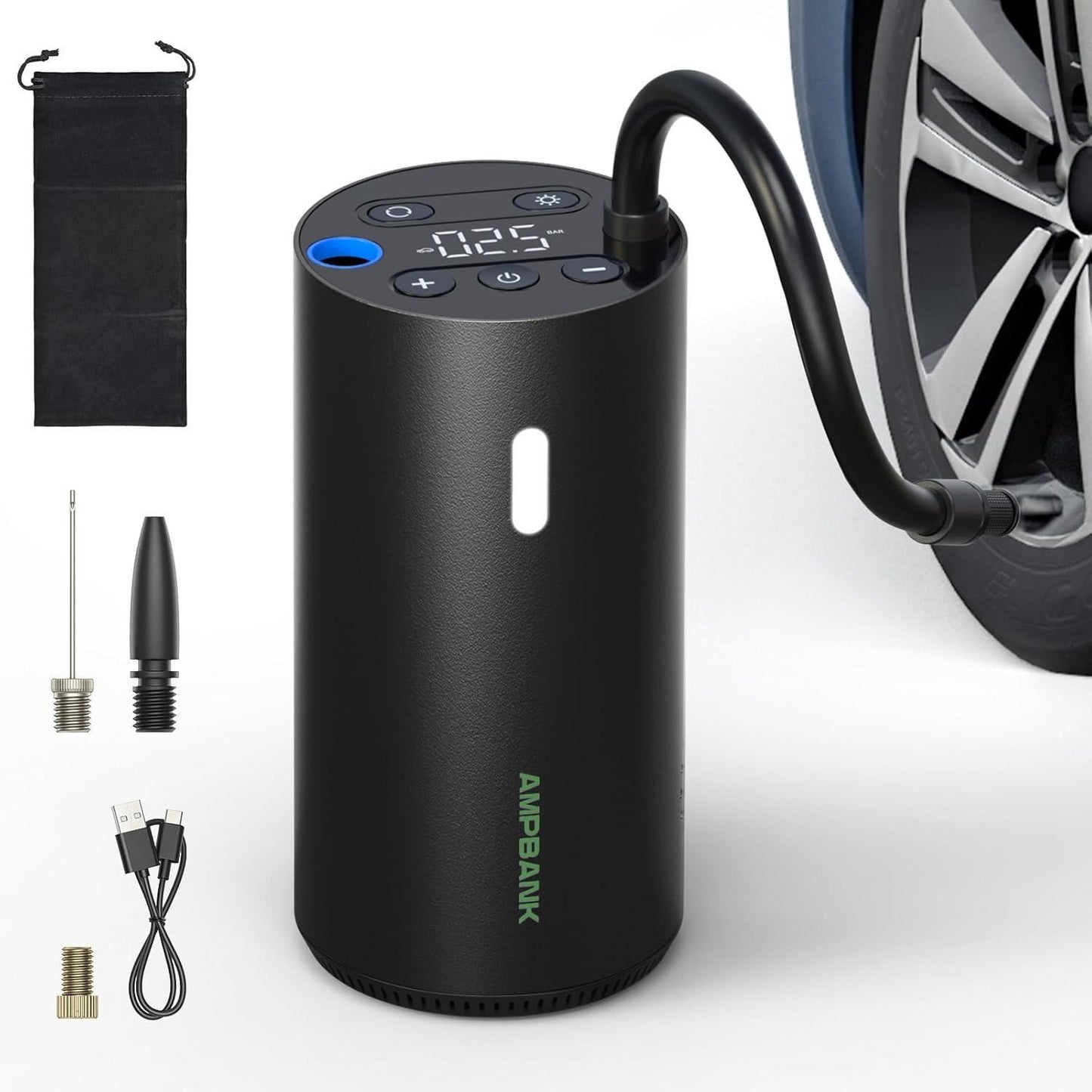 Smart Portable Tire Air Pump