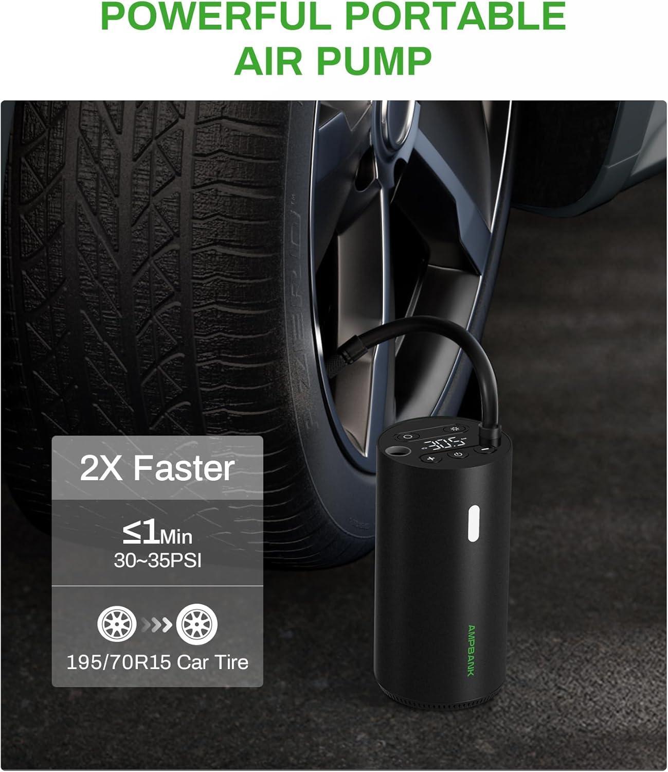 Smart Portable Tire Air Pump